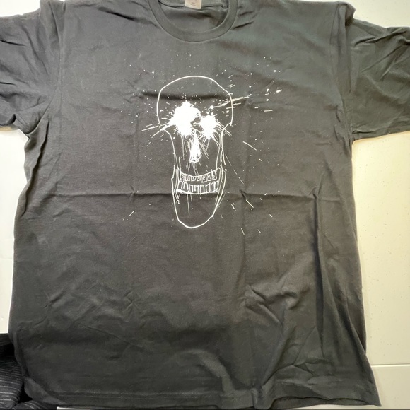 Supreme Other - Ralph Steadman Supreme Skull Mens XXL Size Black Color Graphic Tee Shirt